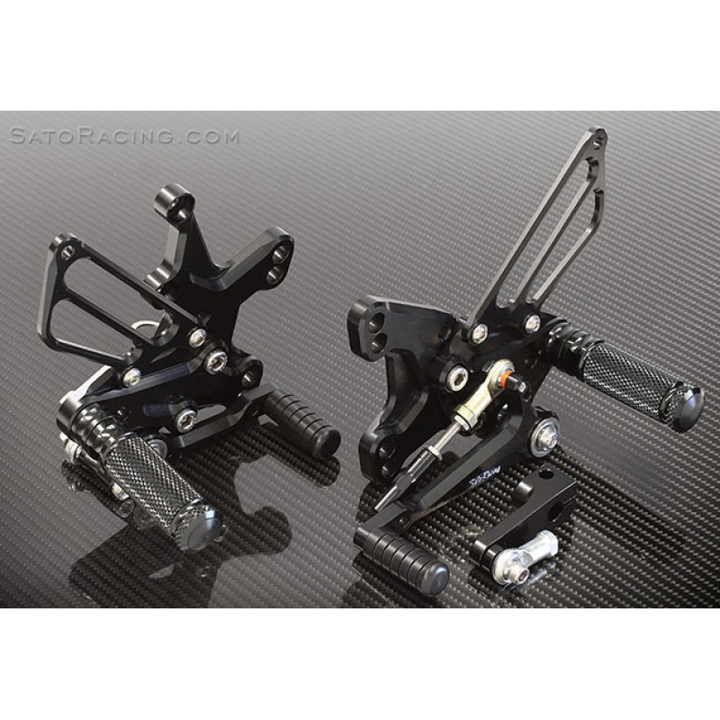 Sato Racing Rearsets Reverse (GP) Shift - Kawasaki Ninja ZX-10R